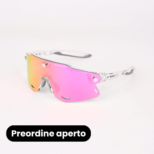 SUN’D Amethyst Mirror – Occhiali da Beach Volley con Lenti Magnetiche UV400