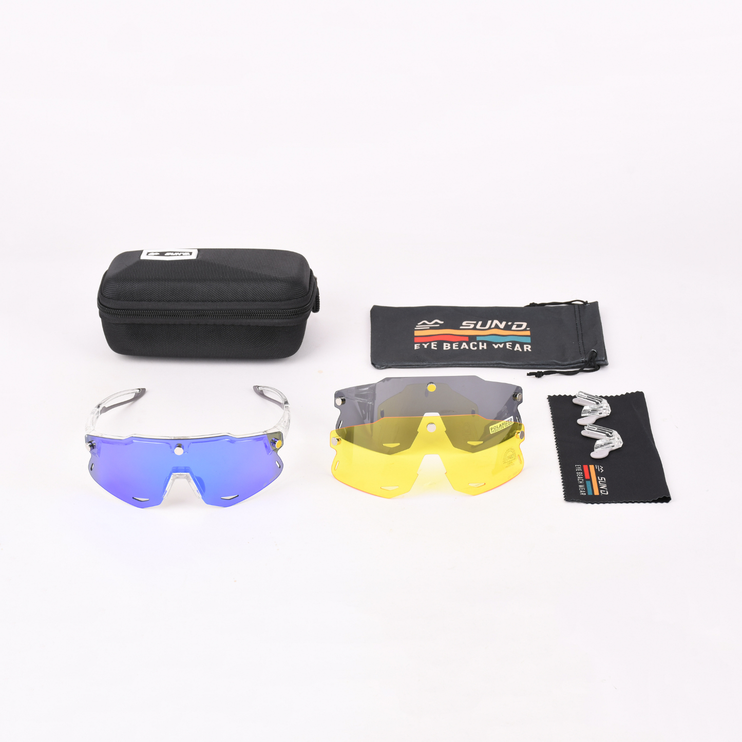 SUN’D Ocean Mirror – Occhiali da Beach Volley con Lenti Magnetiche UV400